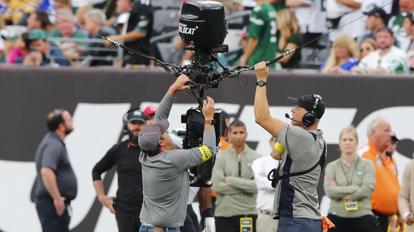 Nfl drone online camera